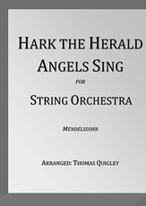 Hark the Herald Angels Sing Orchestra sheet music cover
